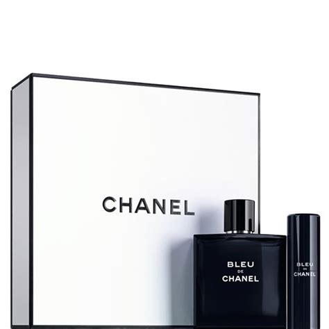 chanel bleu for men set.